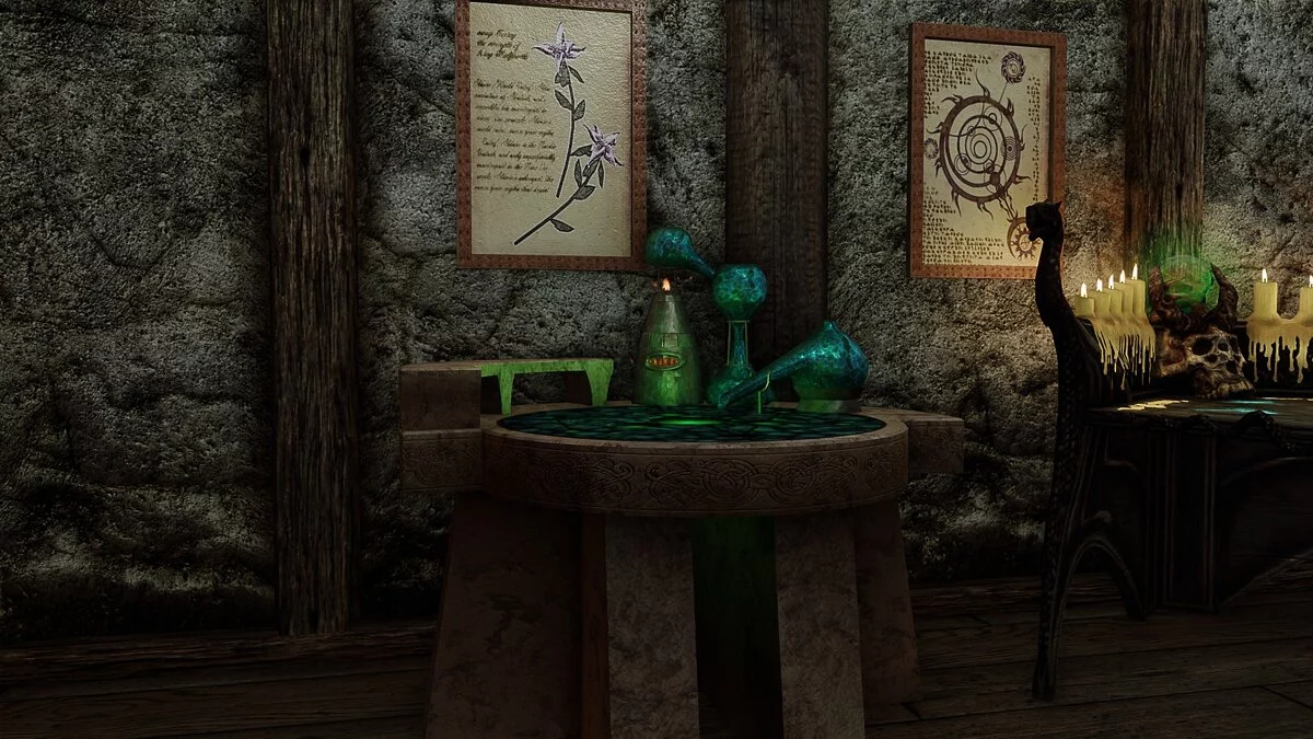 Elder Scrolls 5: Skyrim Special Edition — New alchemy table