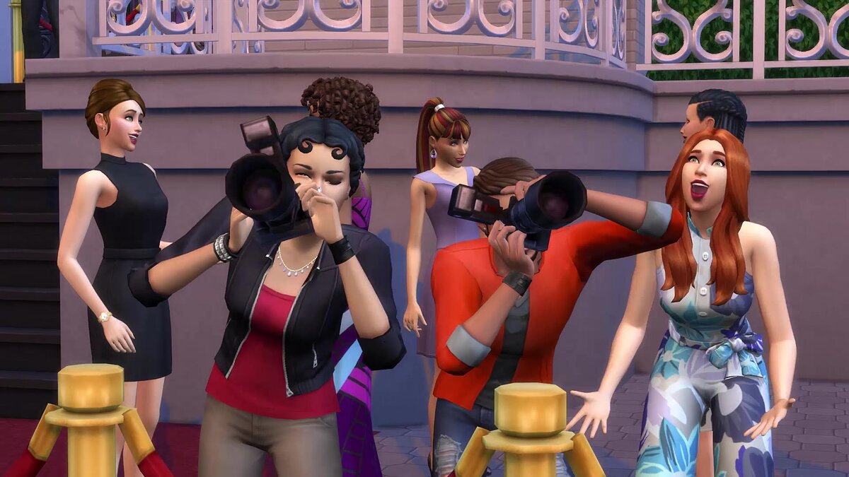 The Sims 4 — Personality Trait: Loves paparazzi