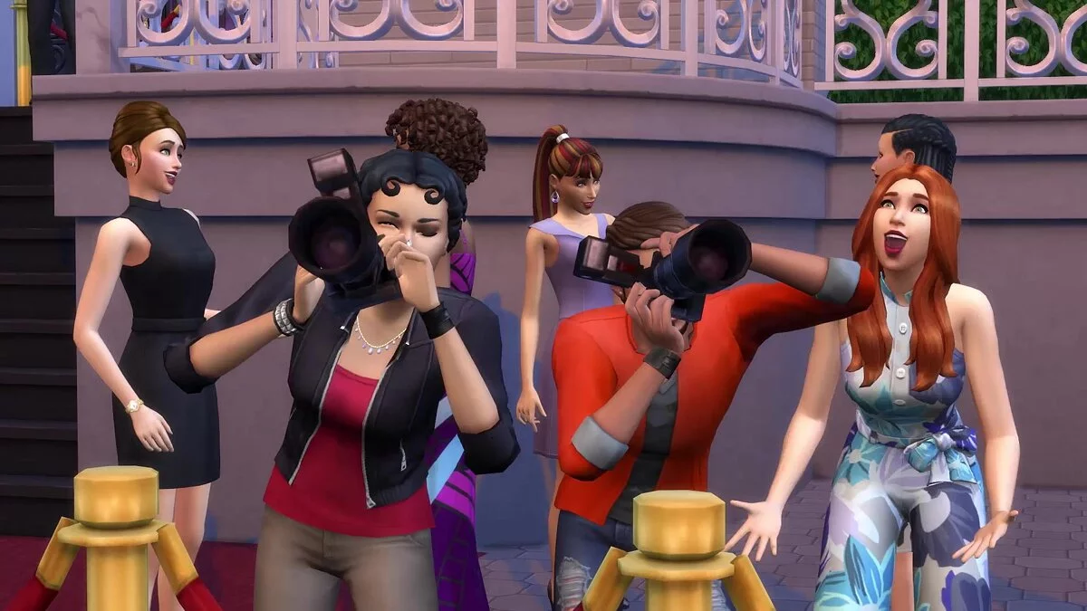 The Sims 4 — Rasgo de personalidad: Le encantan los paparazzi.