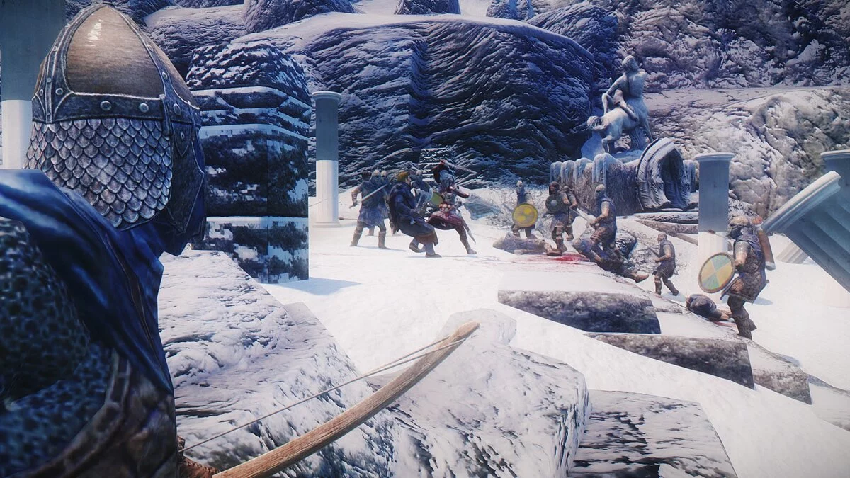 The Elder Scrolls 5: Skyrim Legendary Edition — Боевая система на основе игры Dark Souls