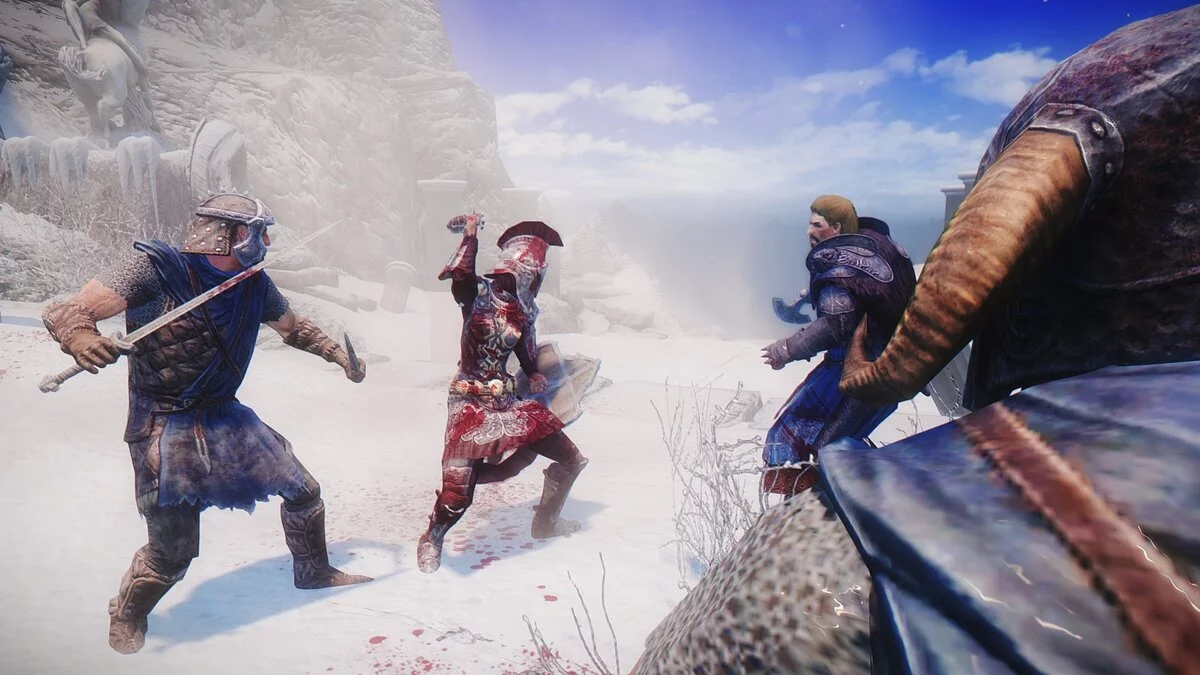 The Elder Scrolls 5: Skyrim Legendary Edition — Боевая система на основе игры Dark Souls