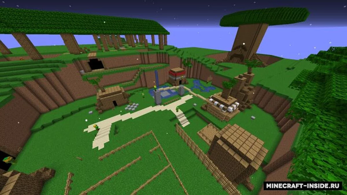 Minecraft — Карта The Legend of Zelda: Ocarina of Time