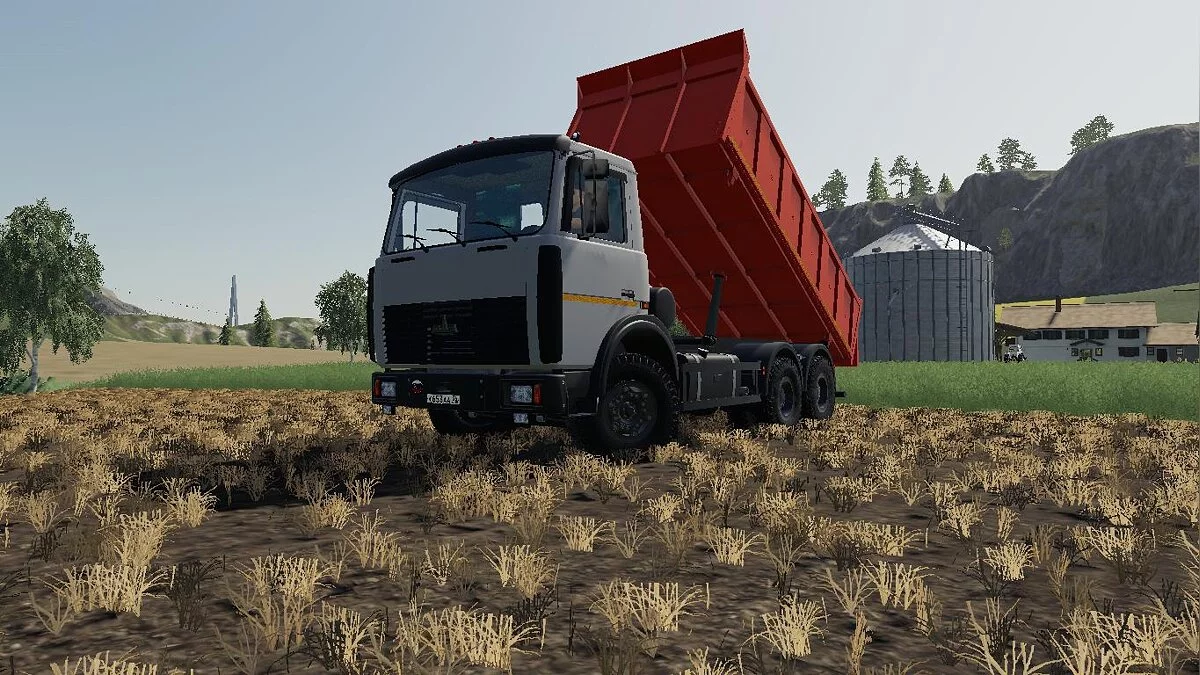 Farming Simulator 19 — МАЗ-5516А2 + Причіп МАЗ-856101