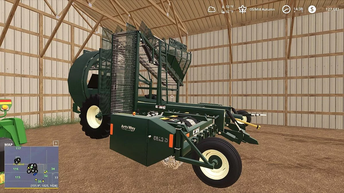 Farming Simulator 19 — Levantador de remolacha azucarera Artsvay 6812D v1.0