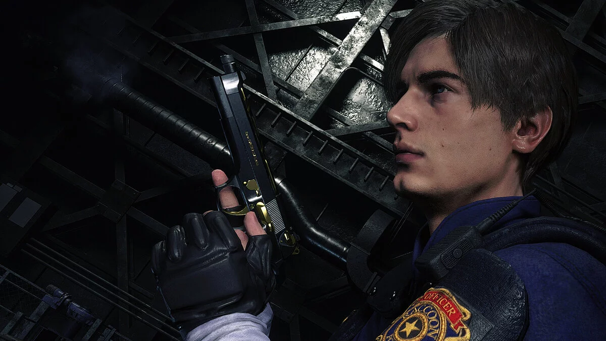 Resident Evil 2 — 9 мм пистолет Sword Cutlass