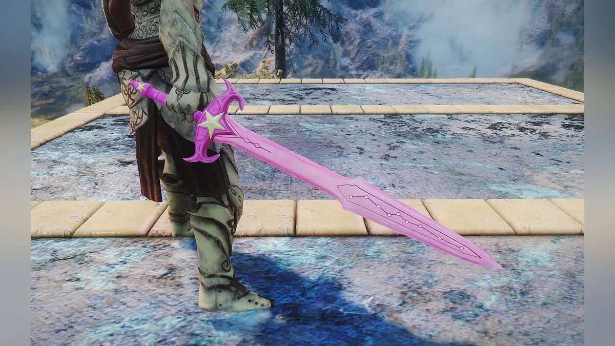 The Elder Scrolls 5: Skyrim Legendary Edition — Меч «Звездной ярости»