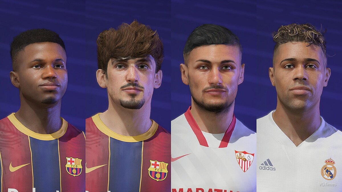 FIFA 21 — Pack of real faces 1.0