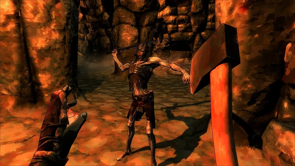 Elder Scrolls 5: Skyrim Special Edition — Стилизованные текстуры