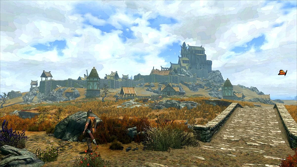 Elder Scrolls 5: Skyrim Special Edition — Стилизованные текстуры