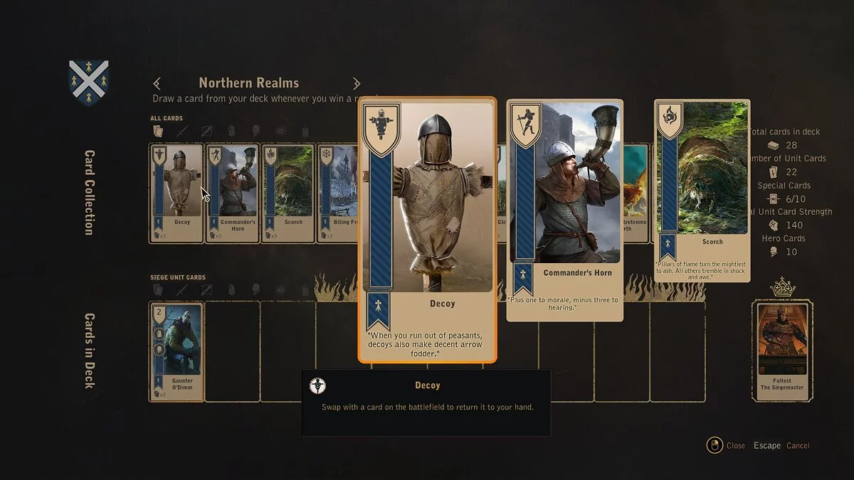 The Witcher 3: Wild Hunt — Переработанный интерфейс