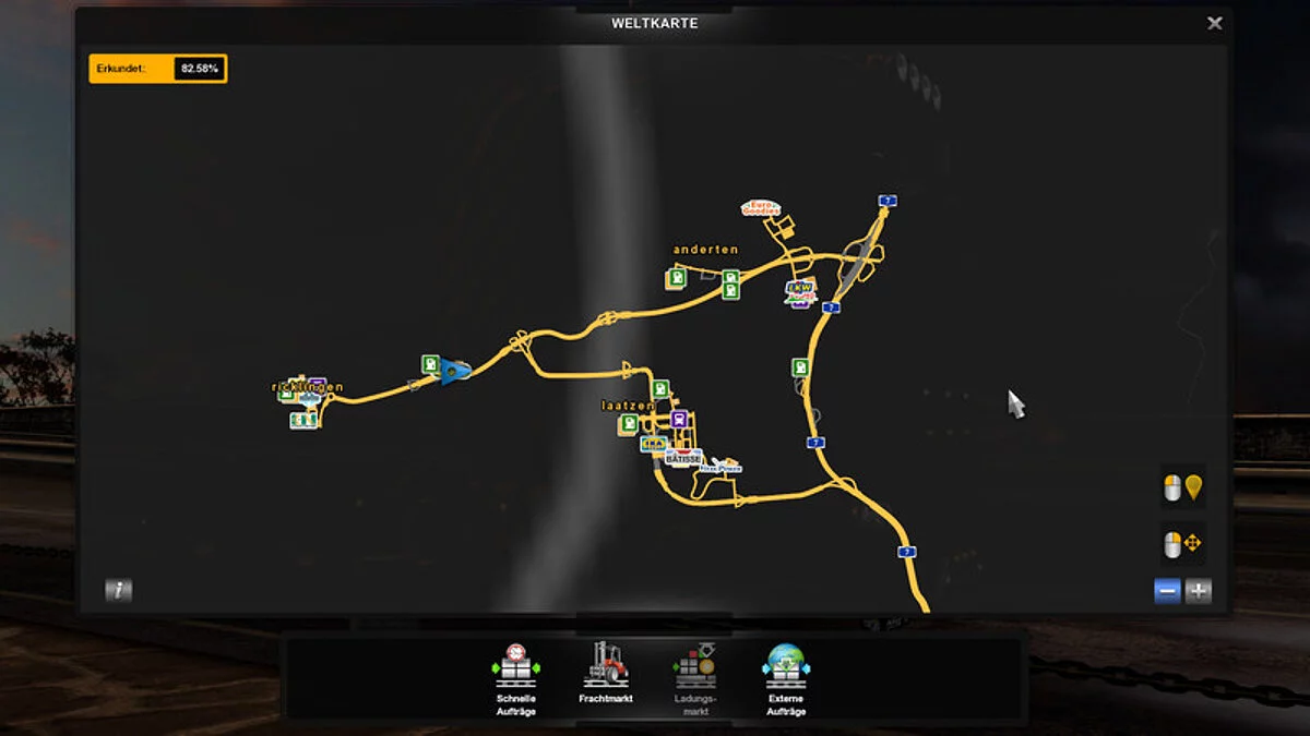 Euro Truck Simulator 2 — Автономная карта Нидерландов v1.8.5