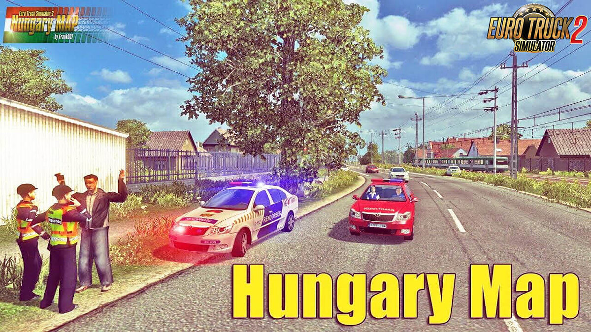 Euro Truck Simulator 2 — Map of Hungary: Hungary Map v0.9.28b