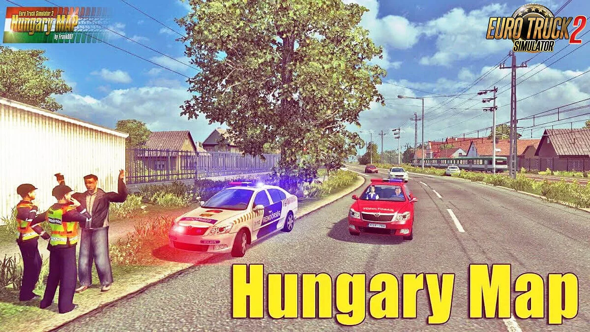 Euro Truck Simulator 2 — Mapa de Hungría: Mapa de Hungría v0.9.28b