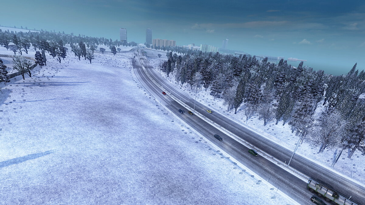 Euro Truck Simulator 2 — Full winter