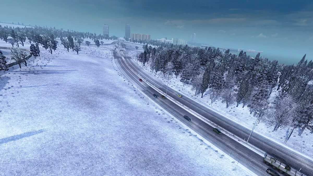 Euro Truck Simulator 2 — Invierno completo