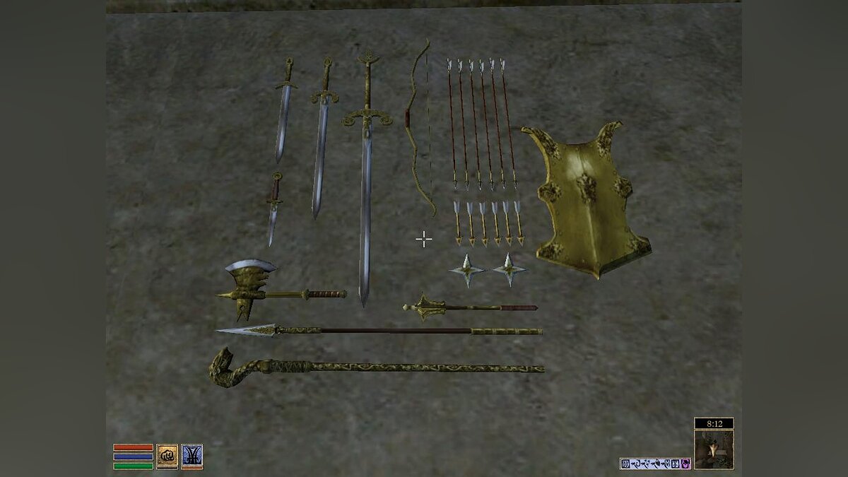 Elder Scrolls 3: Morrowind — Elven armor and weapons