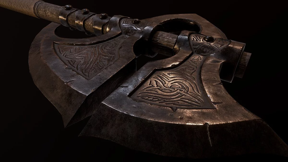 Elder Scrolls 5: Skyrim Special Edition — HD топор Хротмунда