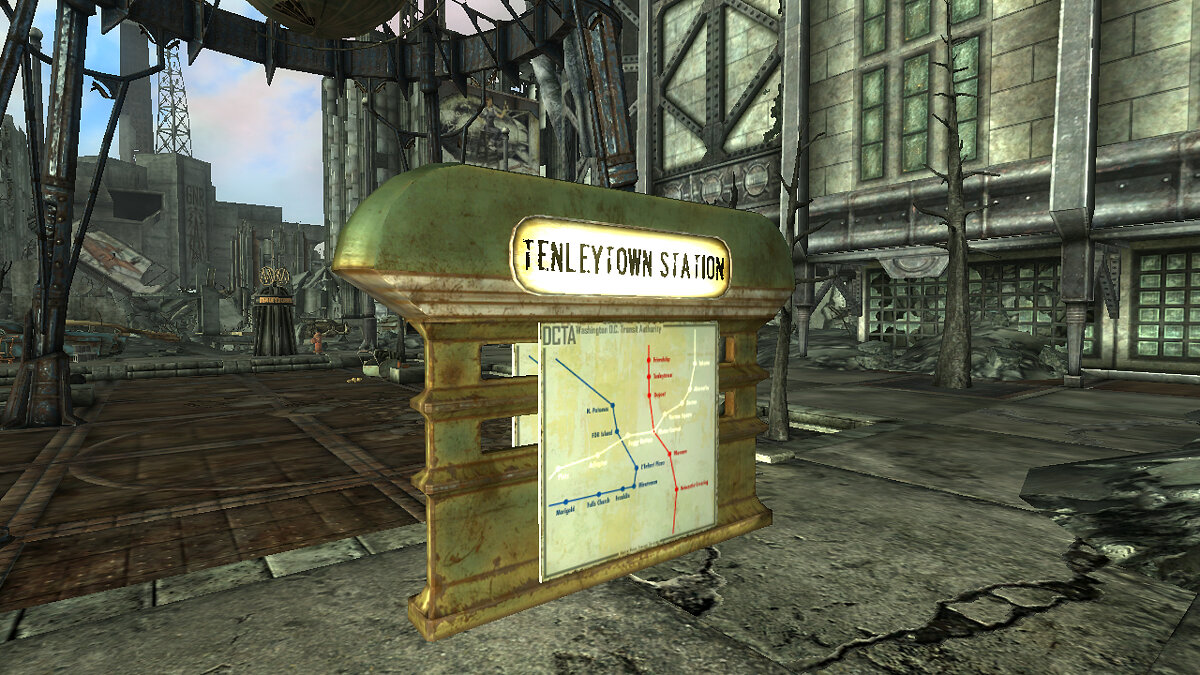 Fallout 3 — Converted bus stops