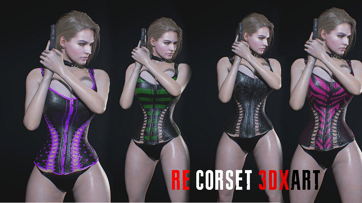 Resident Evil 3 — Corset for Jill