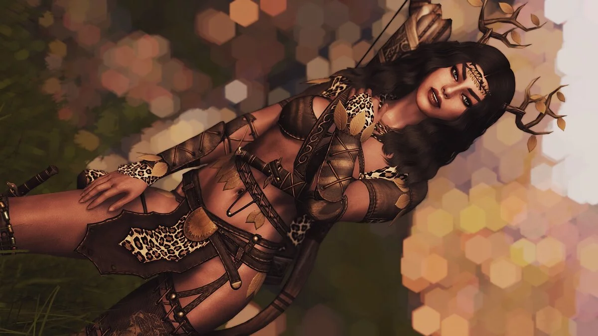 The Elder Scrolls 5: Skyrim Legendary Edition — Жіноча броня друїда