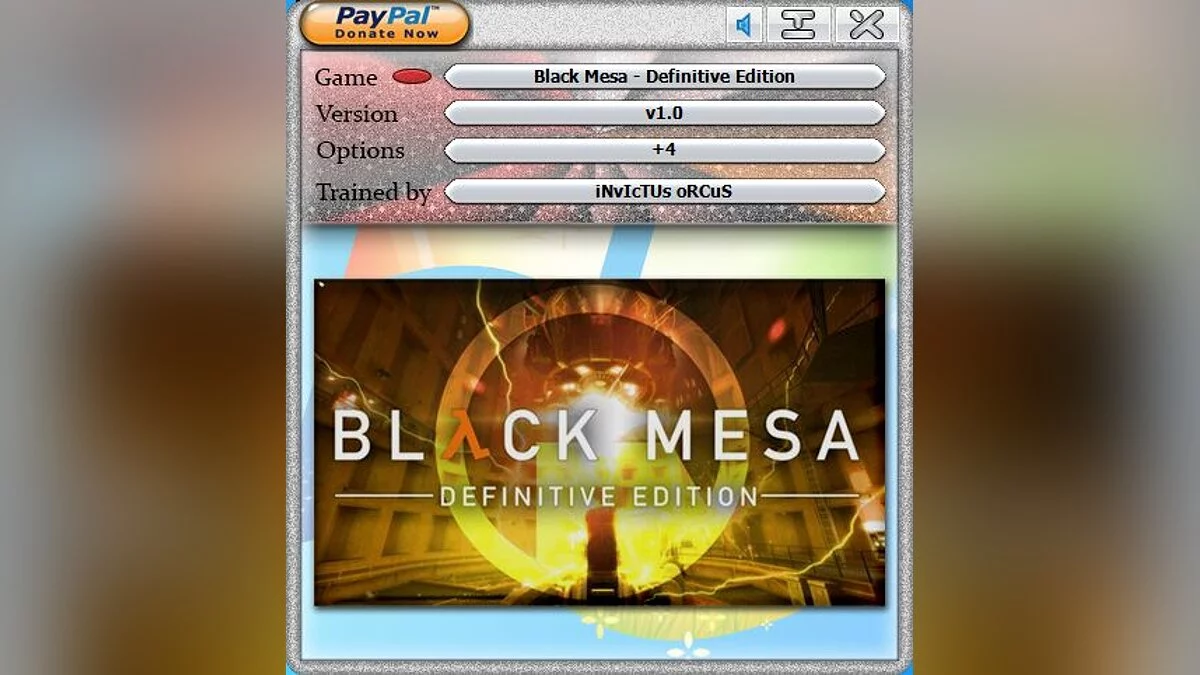 Black Mesa — Trainer (+4) [1.0]