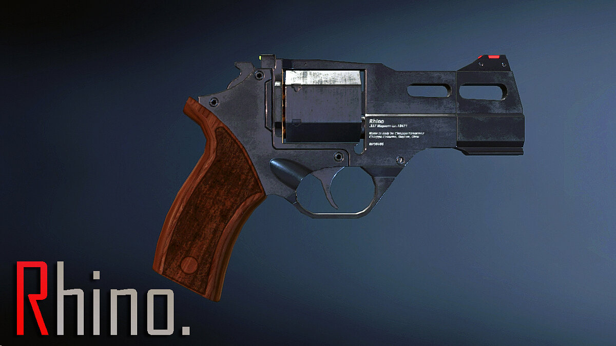 Resident Evil 2 — New Chiappa Rhino pistol