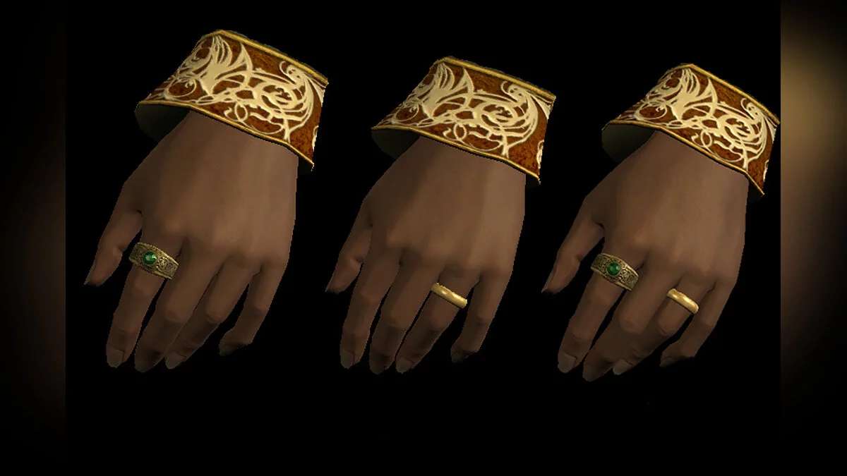 Elder Scrolls 5: Skyrim Special Edition — Left hand rings