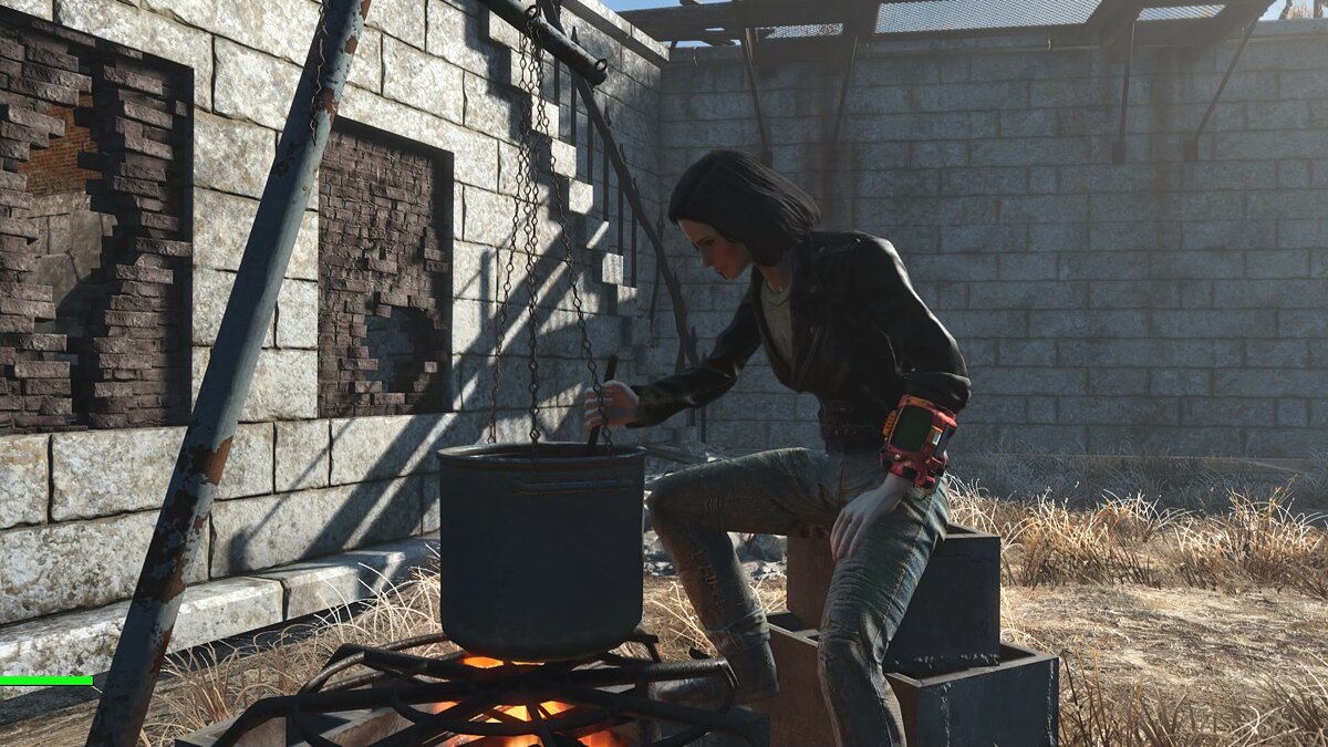 Fallout 4: Game of the Year Edition — Humming while crafting