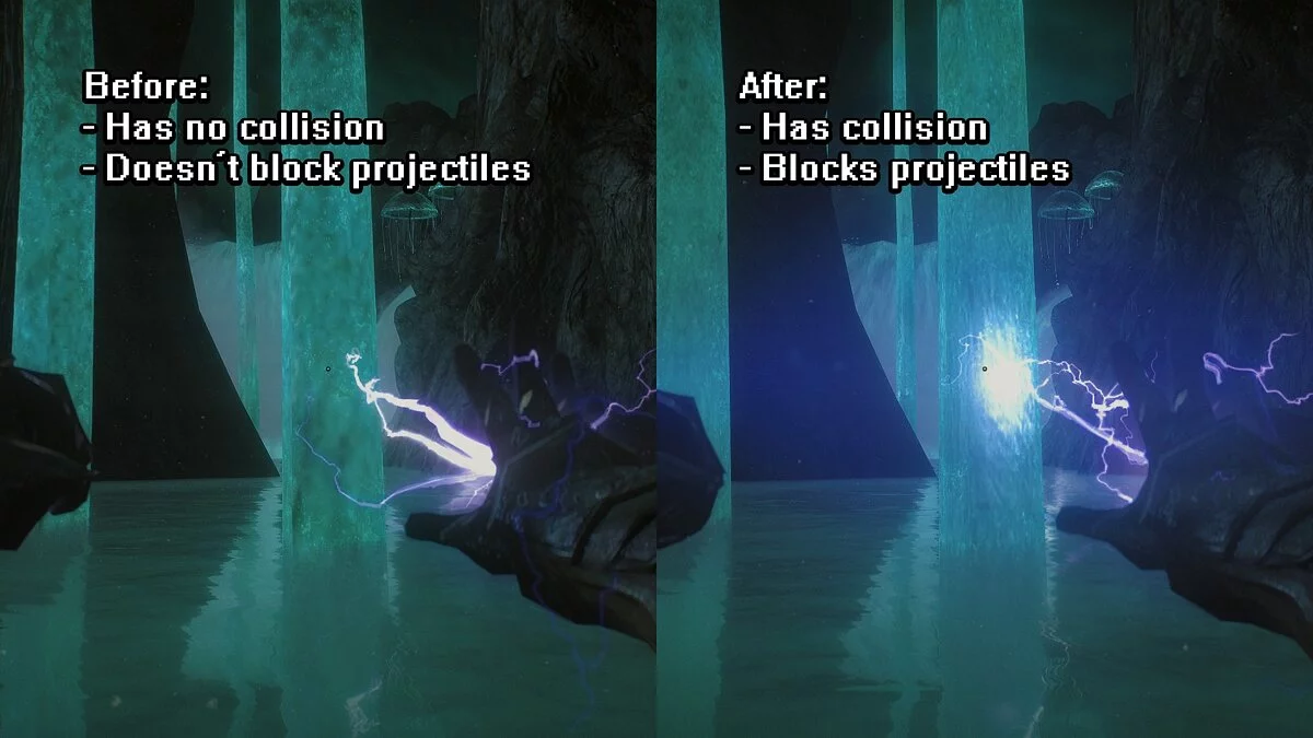 Elder Scrolls 5: Skyrim Special Edition — Реалистичные щупальца Черного предела