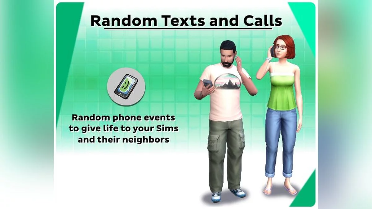 The Sims 4 — Random SMS and calls (04.12.2020)