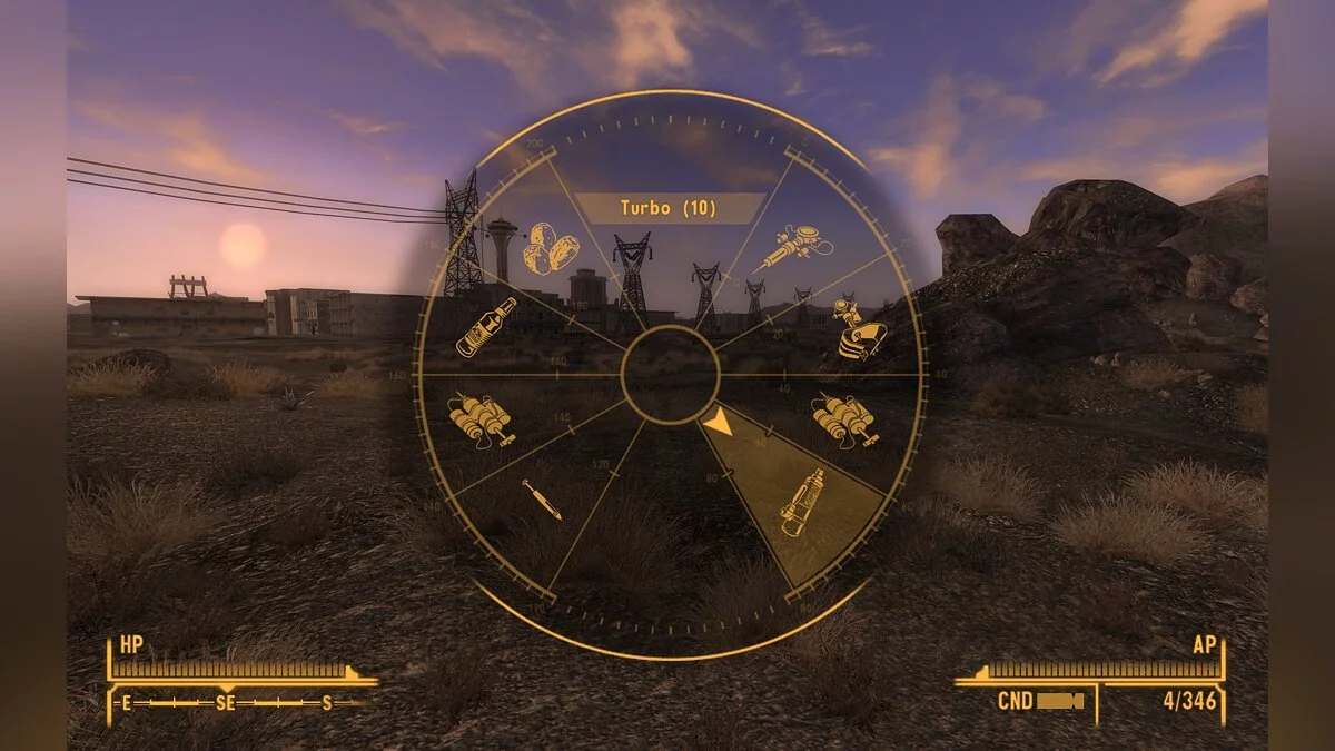 Fallout: New Vegas — Quick menu like in GTA 5