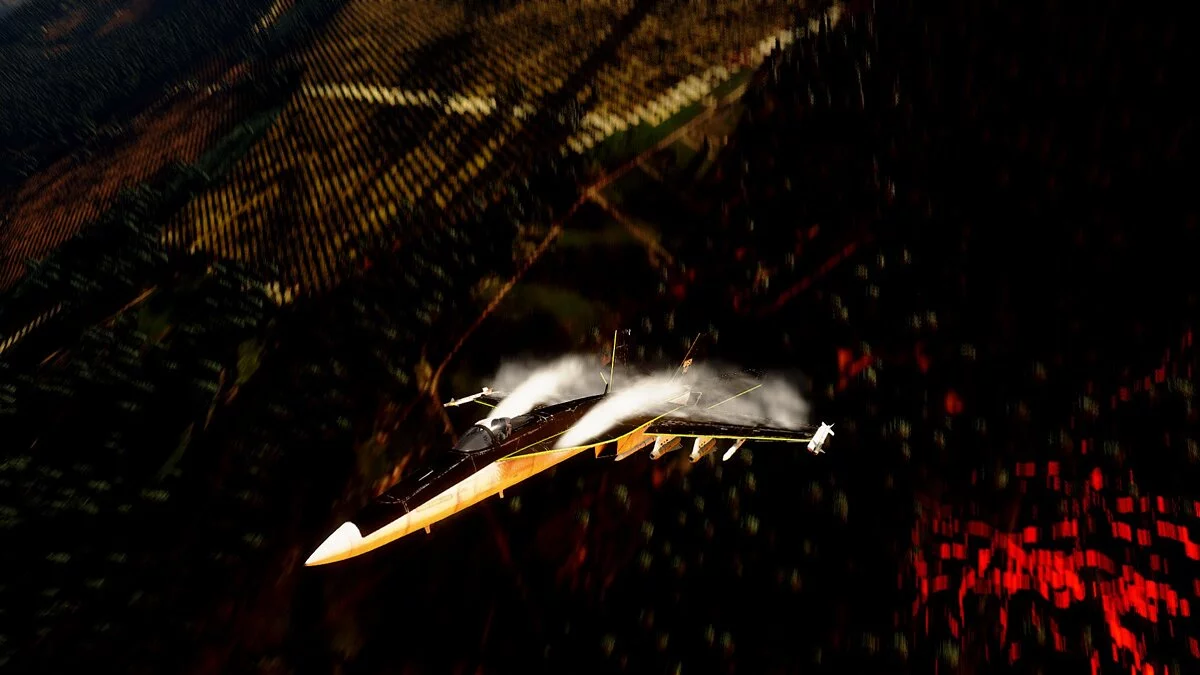 Project Wingman — Librea desgastada para el avión FE-18.