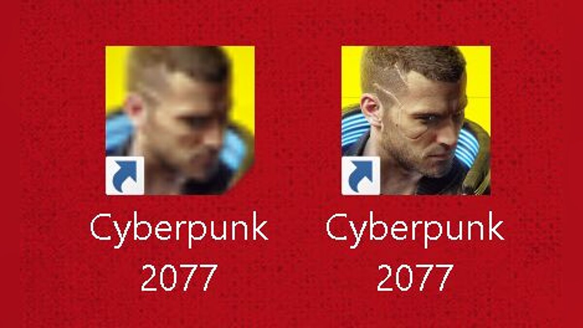 Cyberpunk 2077 — Game shortcut in HD