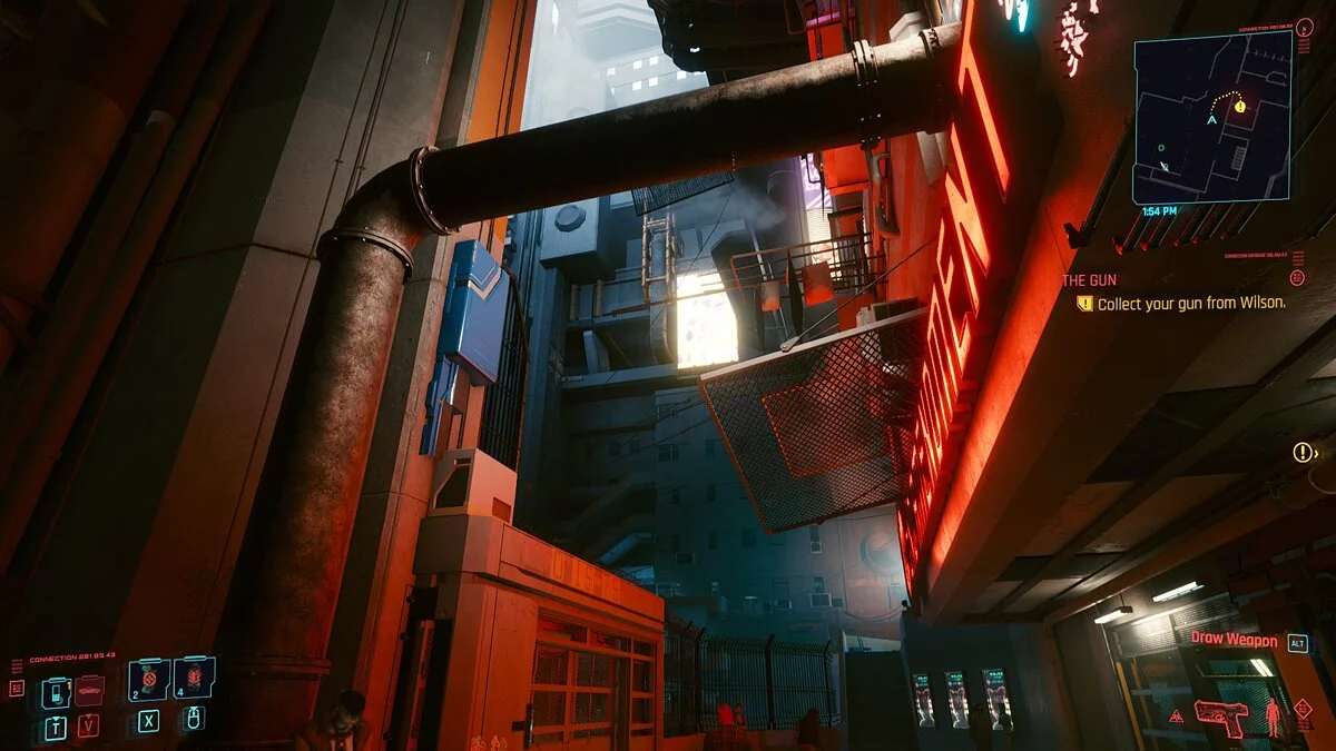 Cyberpunk 2077 — Сбалансированные цвета