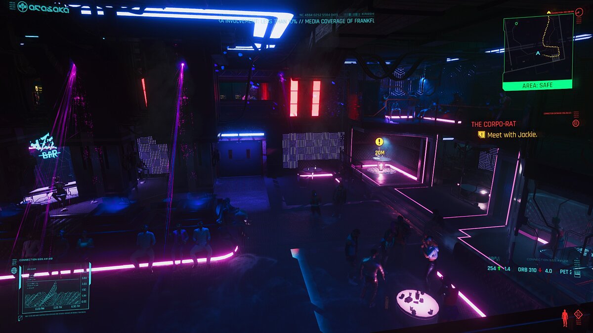 Cyberpunk 2077 — Balanced colors