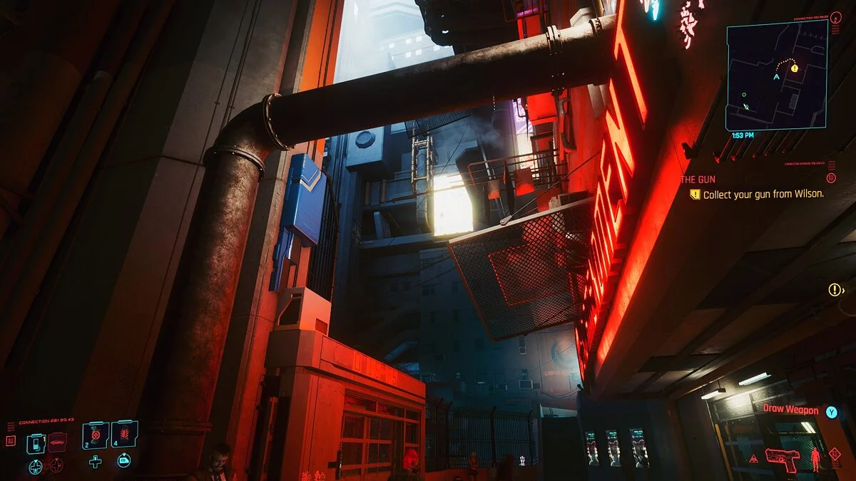 Cyberpunk 2077 — Сбалансированные цвета