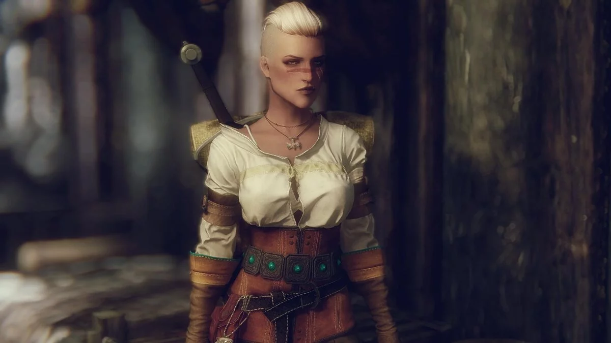 Elder Scrolls 5: Skyrim Special Edition — Костюм Цири