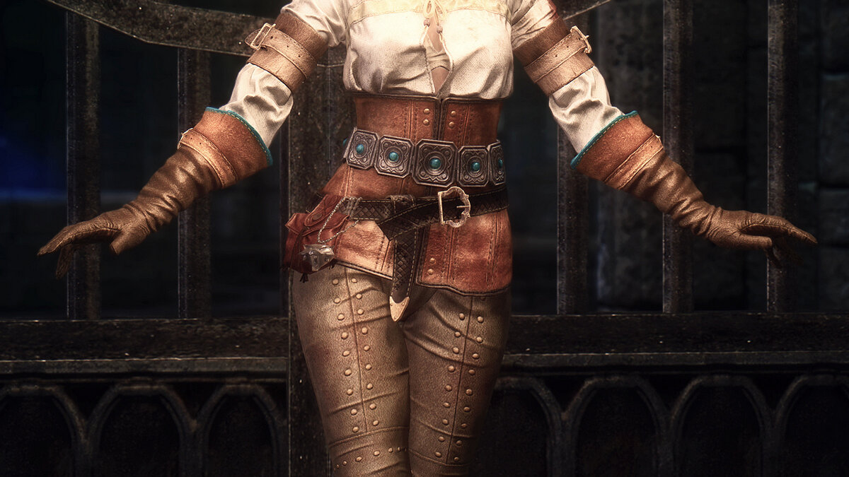 Elder Scrolls 5: Skyrim Special Edition — Costume Ciri