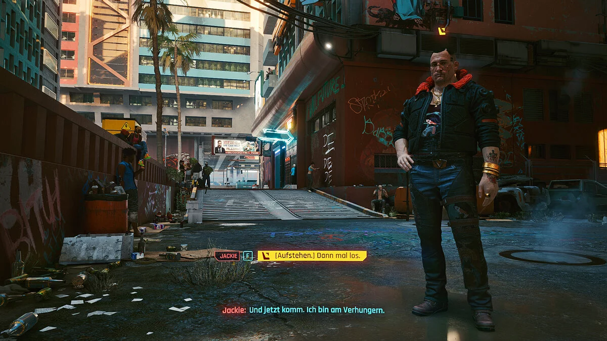 Cyberpunk 2077 — Immersive graphics and sharpening enhancements