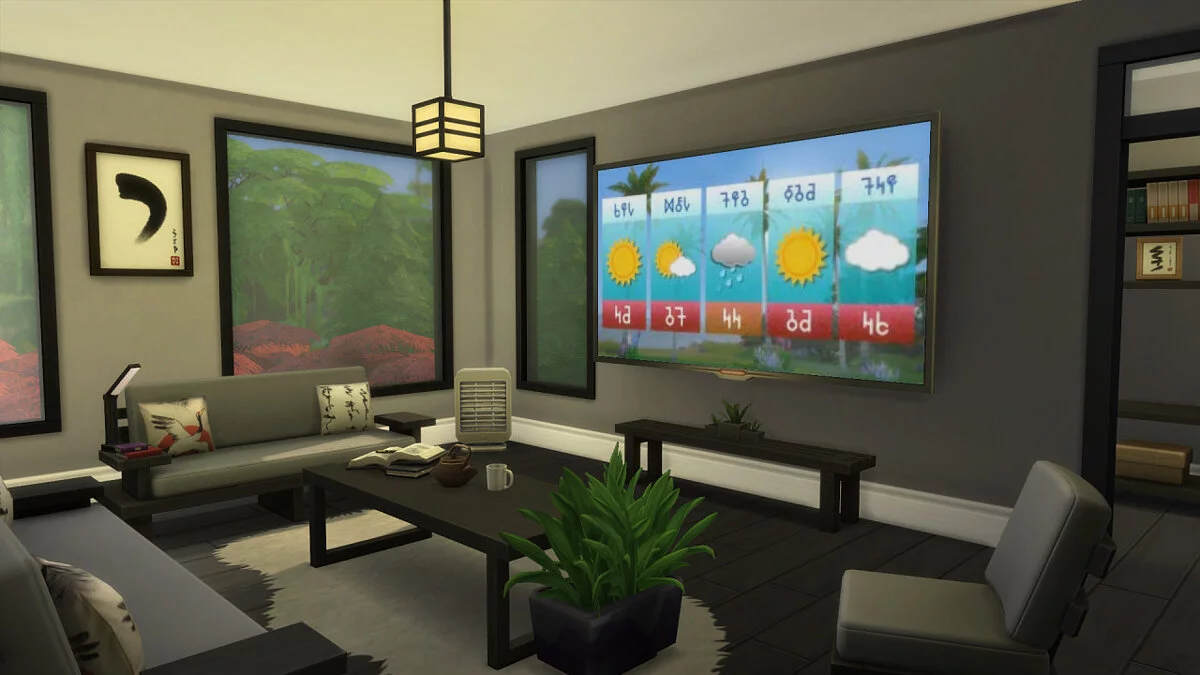 The Sims 4 — Набір меблів у стилі доповнення "Снігові простори"