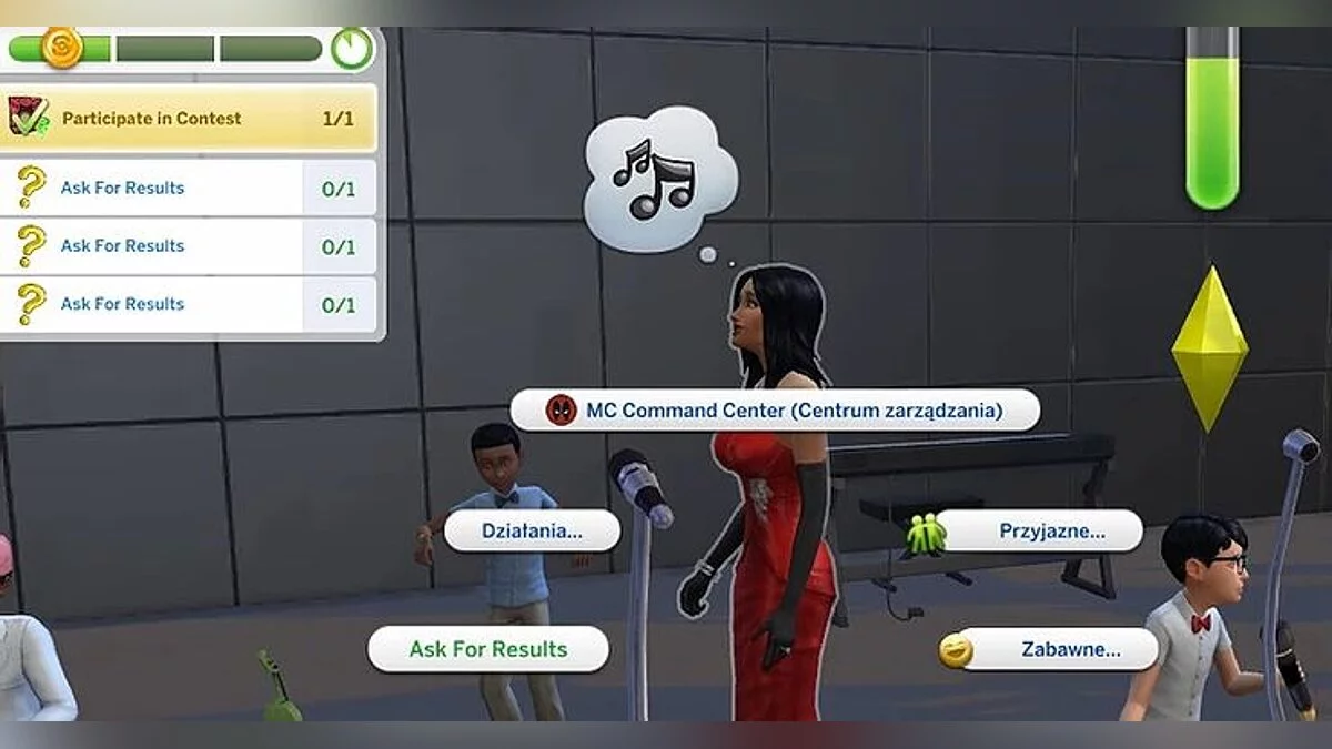 The Sims 4 — Конкурс талантів (14.11.2020)