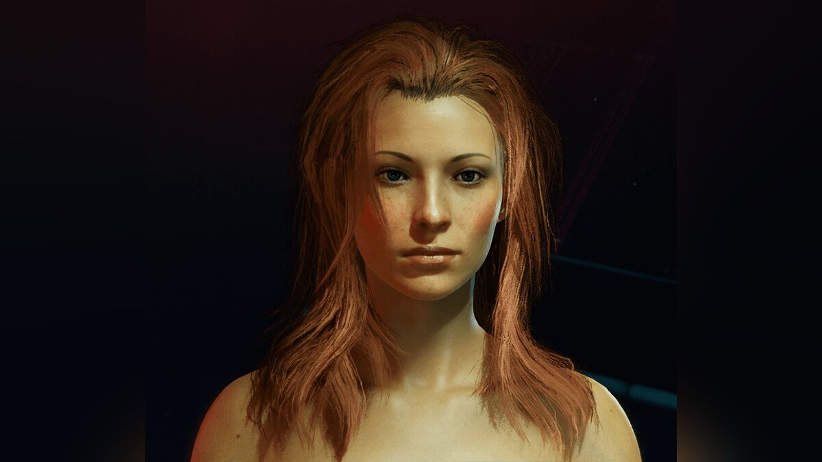 Cyberpunk 2077 — Attractive girl preset