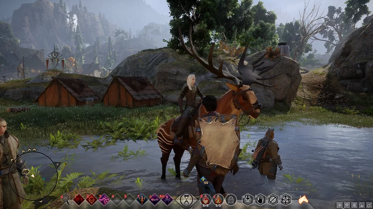 Dragon Age: Inquisition — Compañeros y monturas constantes.