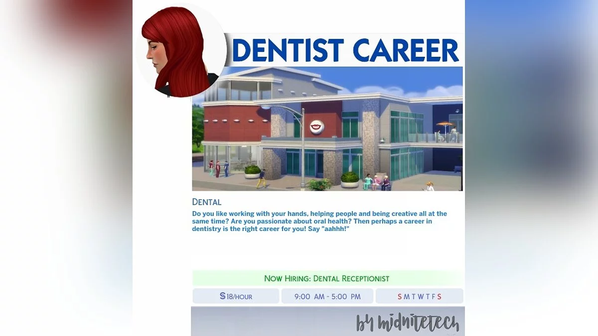 The Sims 4 — Carrera - dentista