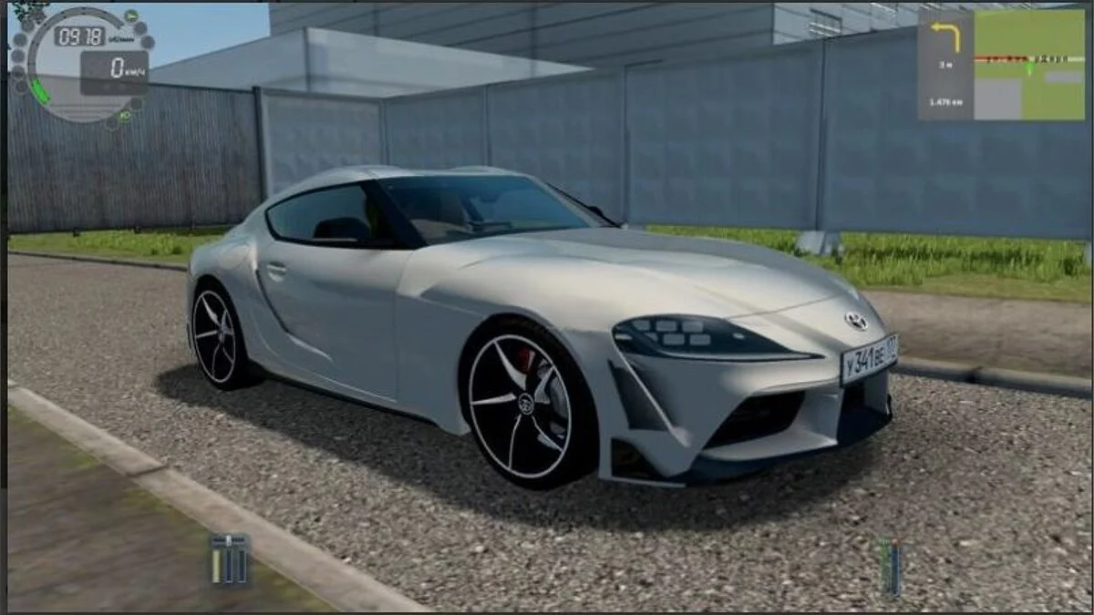 City Car Driving — Toyota Supra A90 2019