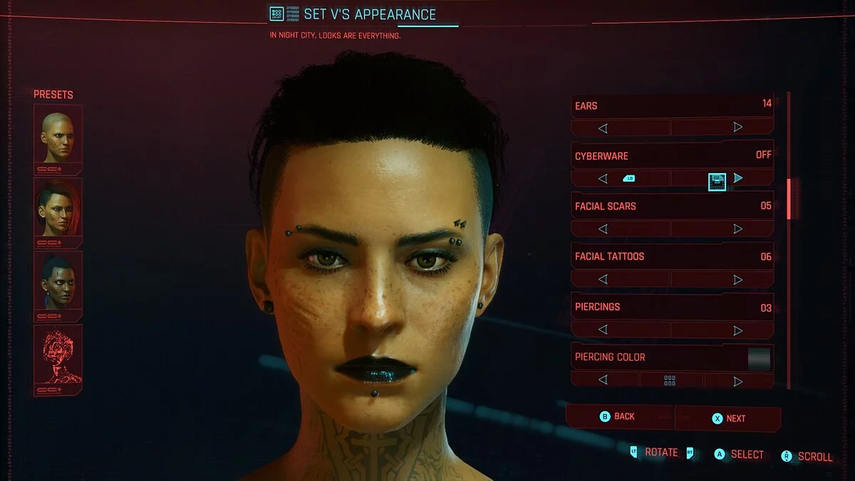 Cyberpunk 2077 — Пресет Ви кочевницы