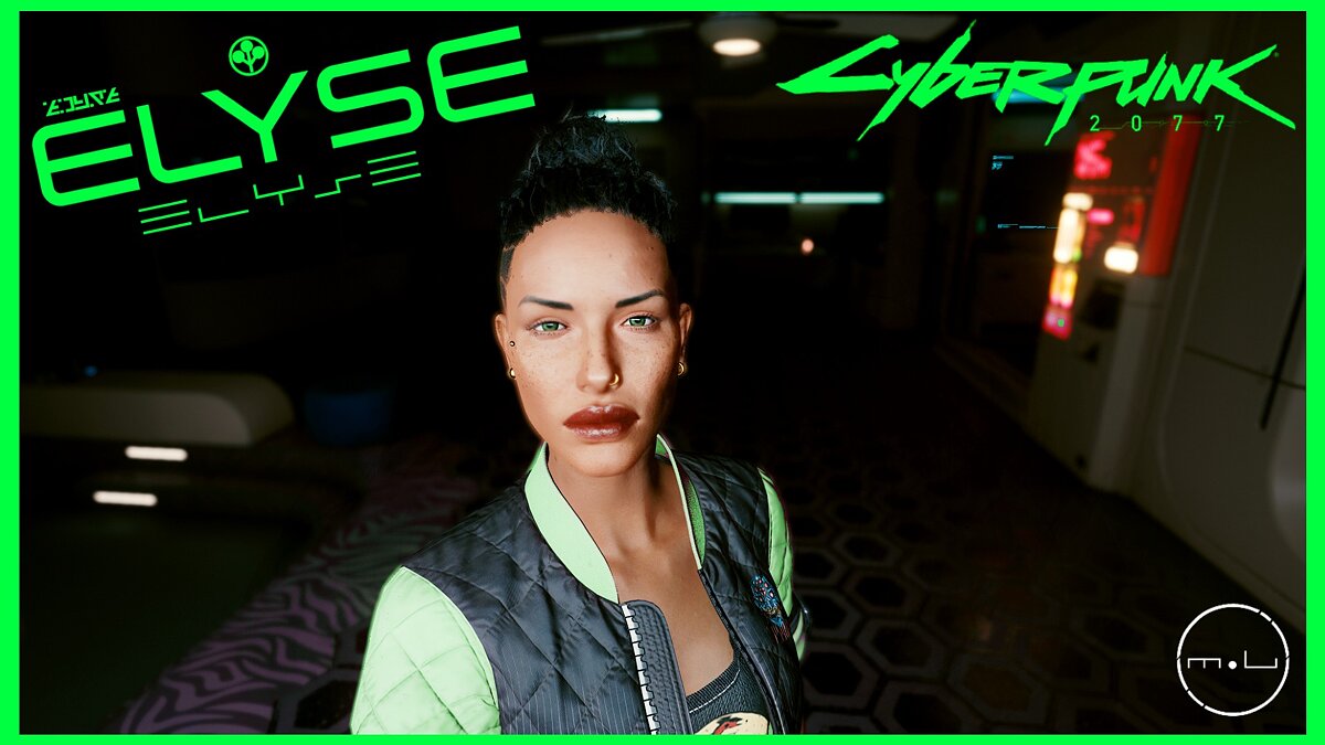 Cyberpunk 2077 — Elise - female character preset