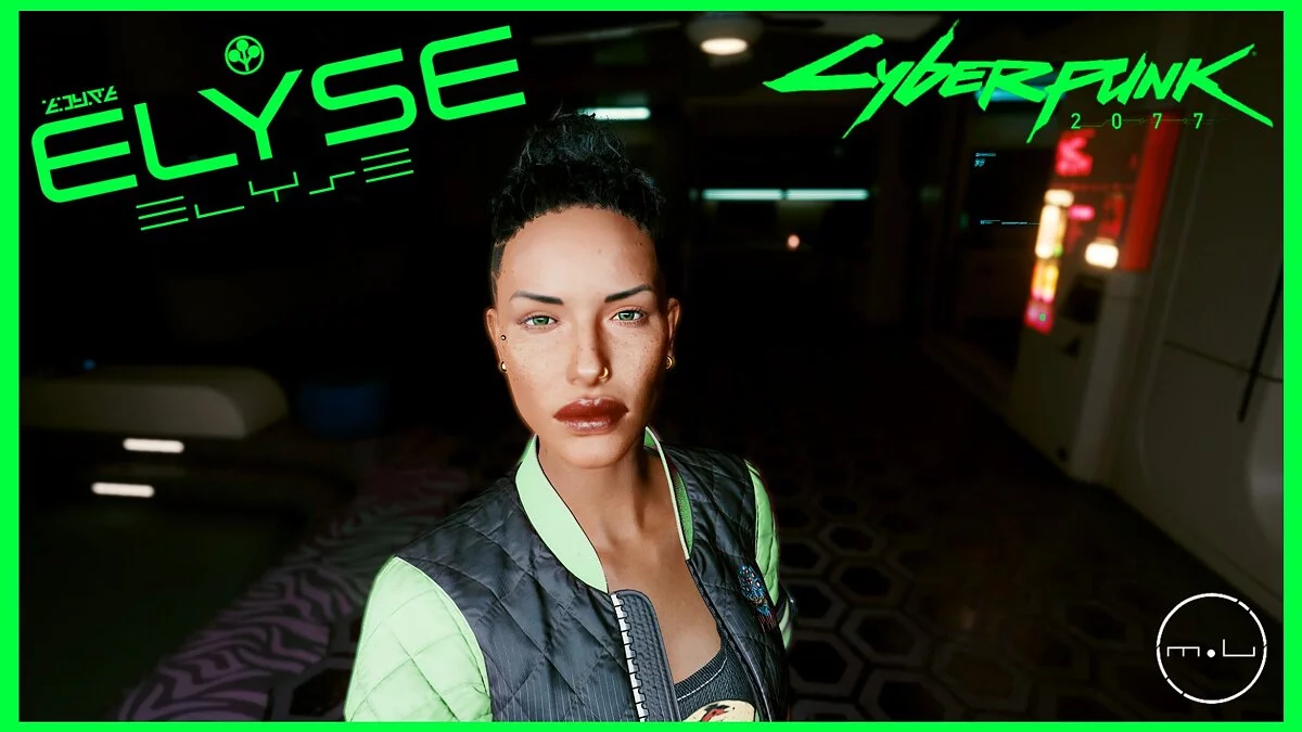 Cyberpunk 2077 — Elise - personaje femenino preestablecido