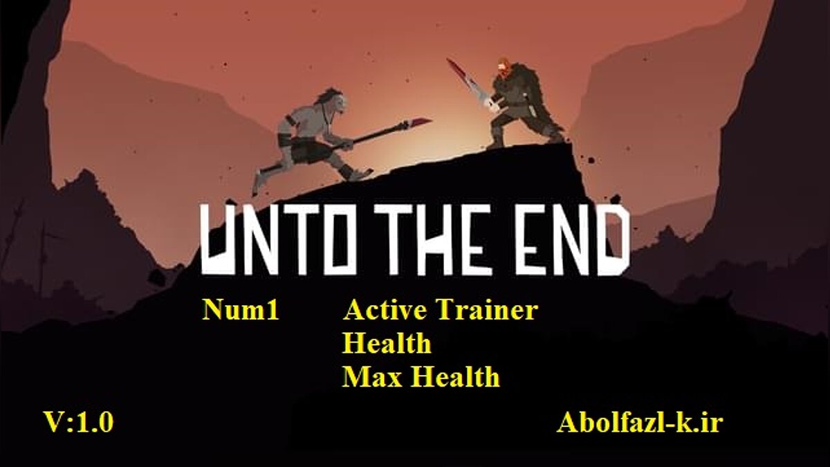 Unto The End — Trainer (+2) [1.0]