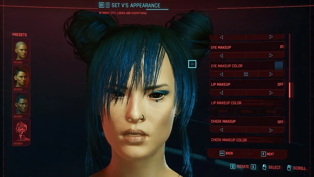 Cyberpunk 2077 — Chloe - Asian girl